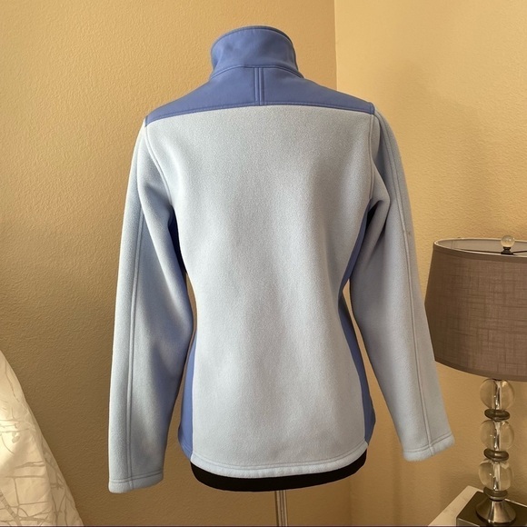 L.L.Bean Full Zip Fleece Jacket Blue Size S - Picture 8 of 16